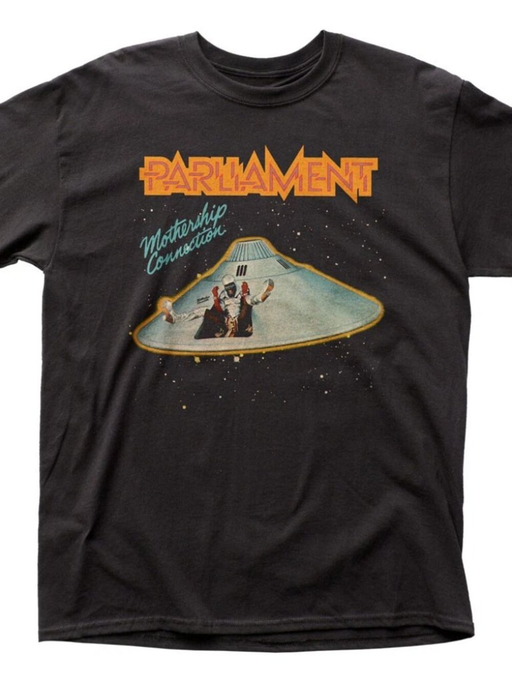 Parliament Mothership Connection T Shirt Funk Music Classic Band Tee